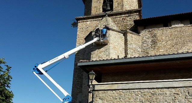 imagen Trabajos en la torre